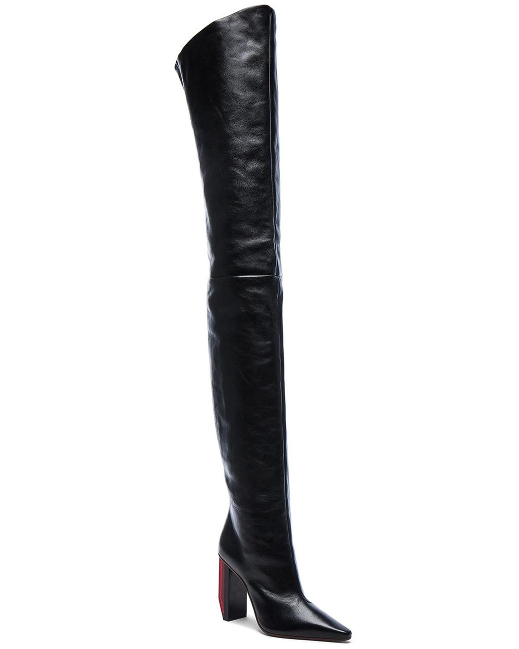 Reflective thigh high boots shop